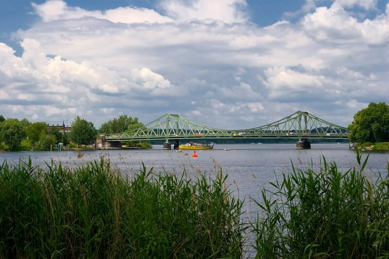 Die Glienicker Brücke in Potsdam