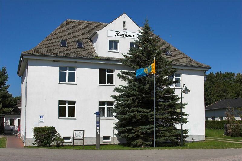 das Rathaus auf Hiddensee