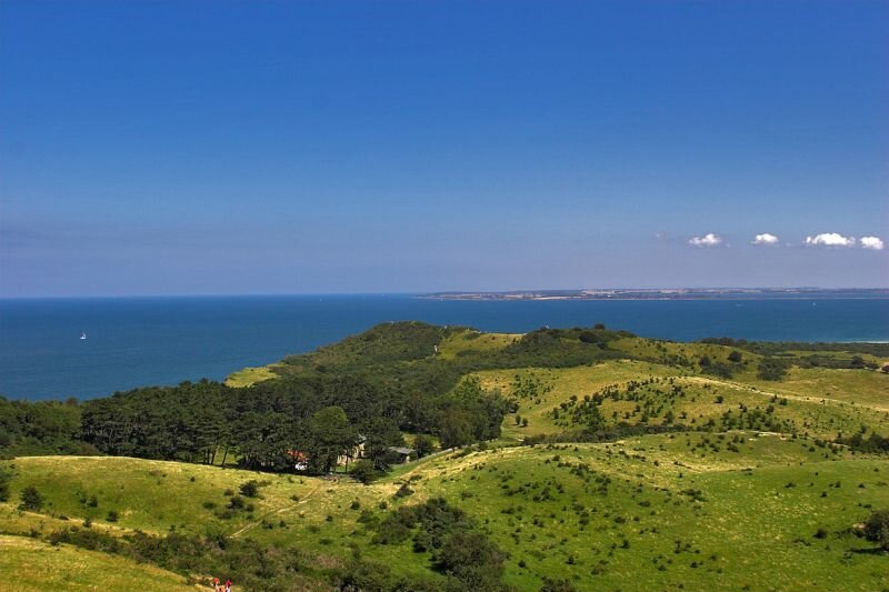 Die Landschaft von Hiddensee