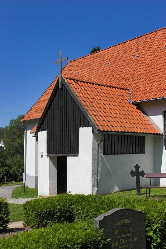 Die Kirche in Kloster auf Hiddensee