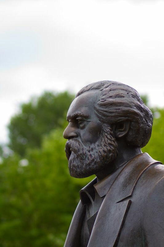 Statue von Karl Marx