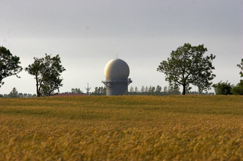 eine Radarstation auf Rügen