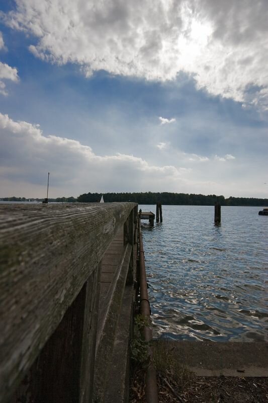 Alte Anlegestelle am Langen See