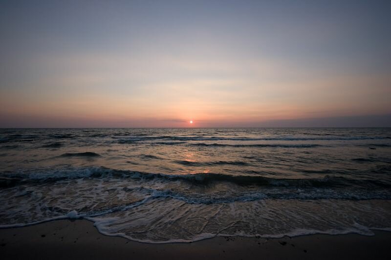 Sonnenuntergang am Meer