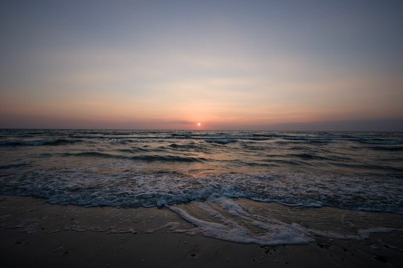 Sonnenuntergang am Meer