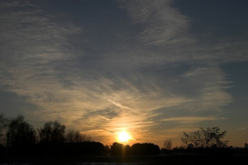 ein Sonnenuntergang