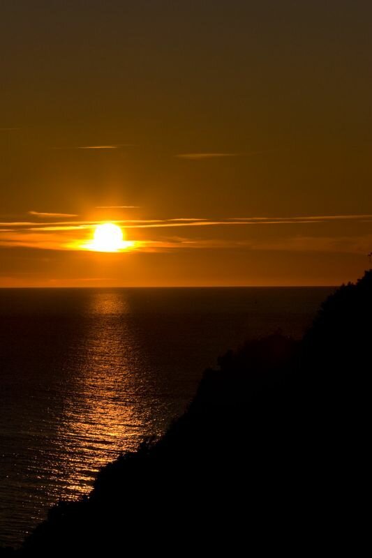 Sonnenuntergang auf Hiddensee