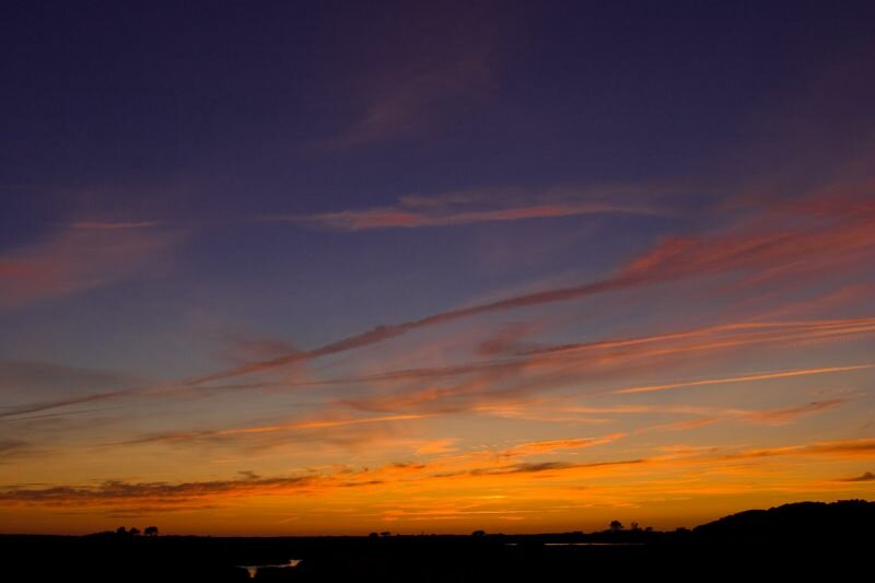 Sonnenuntergang über Hiddensee