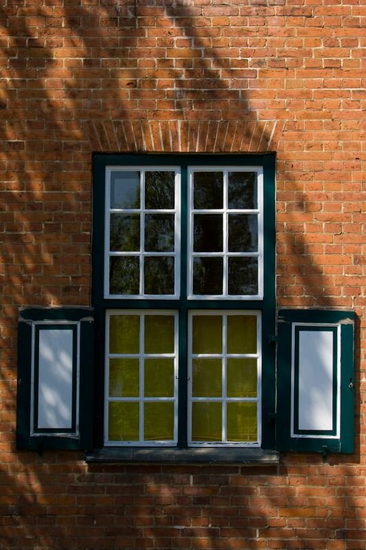 Fenster im holländischen Stil