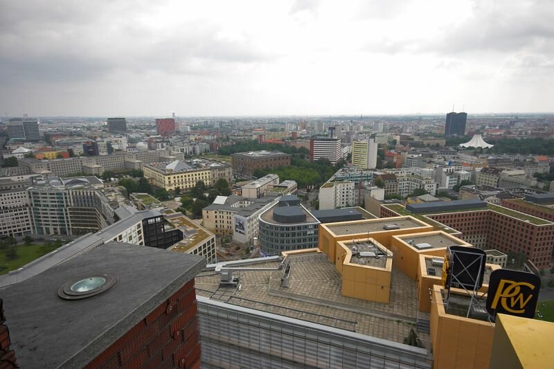 Blick über die Dächer von Berlin