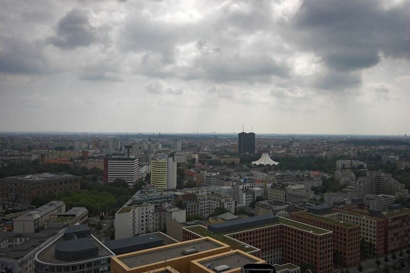 Blick über die Dächer von Berlin