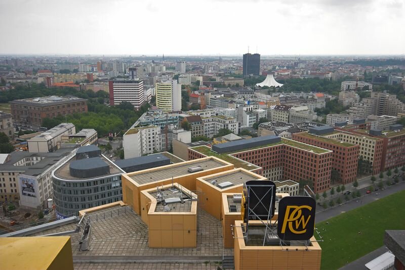 Blick über die Dächer von Berlin