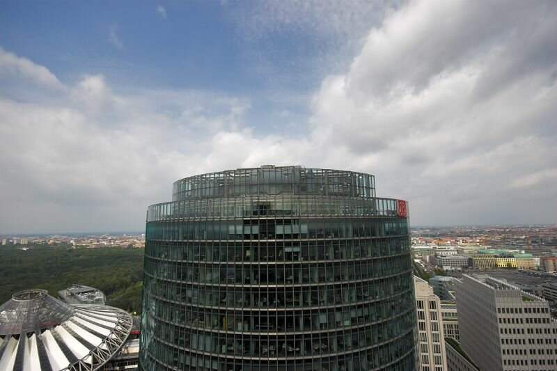 Bundesbahngebäude in Berlin