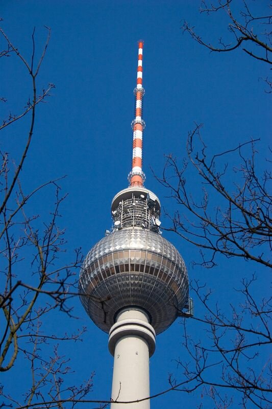 Die Kugel des Berliner Fernsehturms