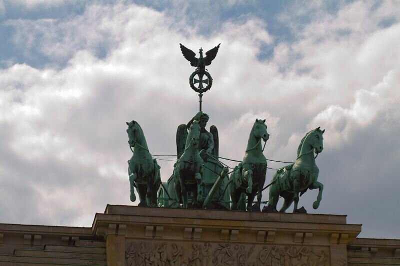 Die Quadriga auf dem Brandenburger Tor