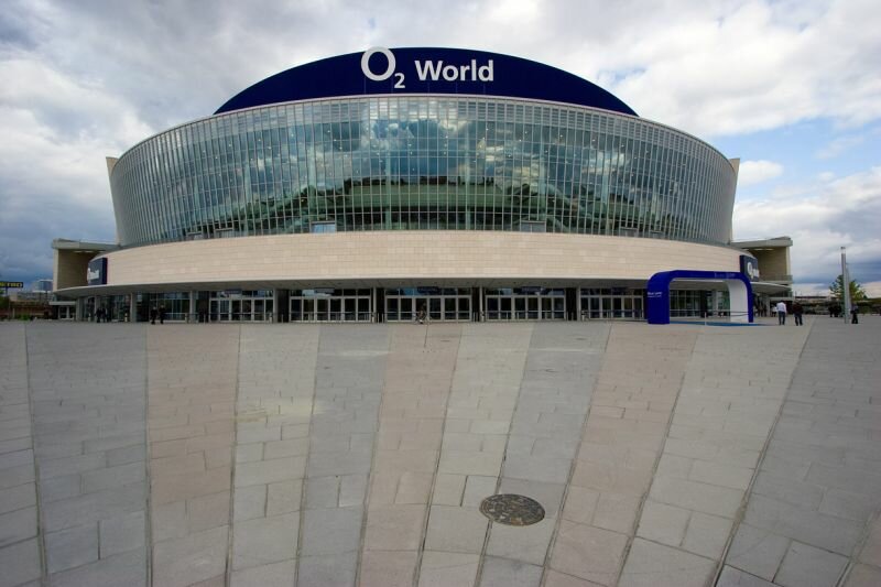 Die Neue O2 World Halle in Berlin