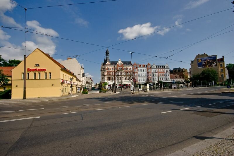 Der Schlossplatz in Köpenick