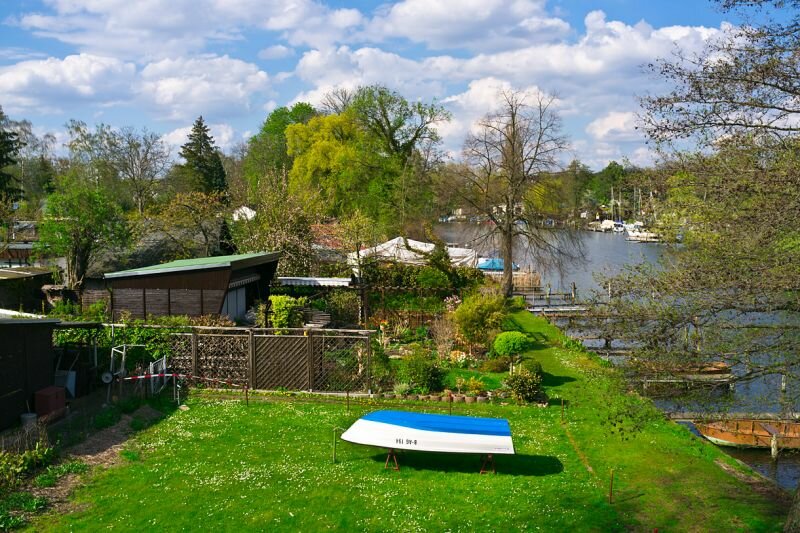 Die Baumgarteninsel im Frühjahr