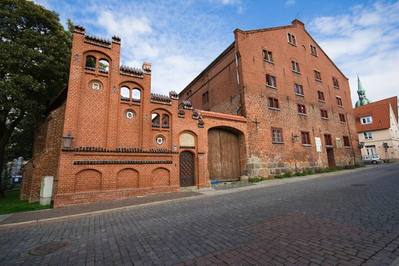 altes Gebäude in Stralsund