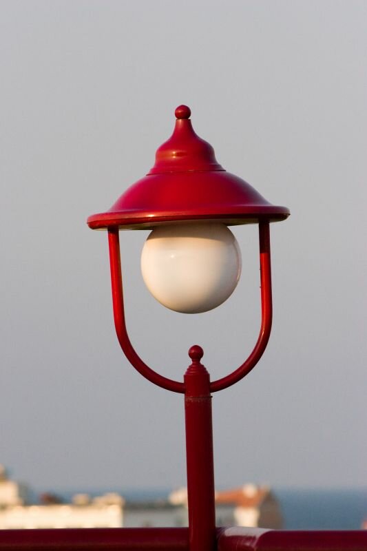 eine Lampe