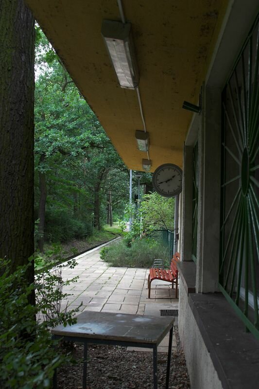 auf dem Bahnhof Freilichtbühne in der Wuhlheide FEZ