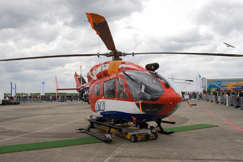 Ein Hubschrauber bei der ILA 2006