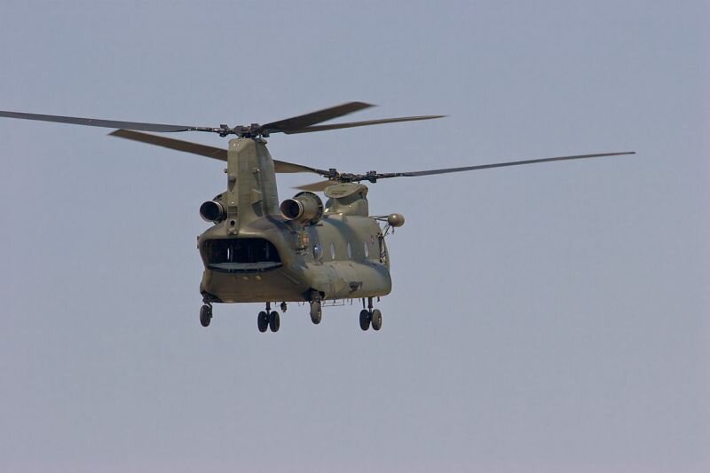 Englische Luftwaffe ein Boeing Vertol Chinook HC1B (352)