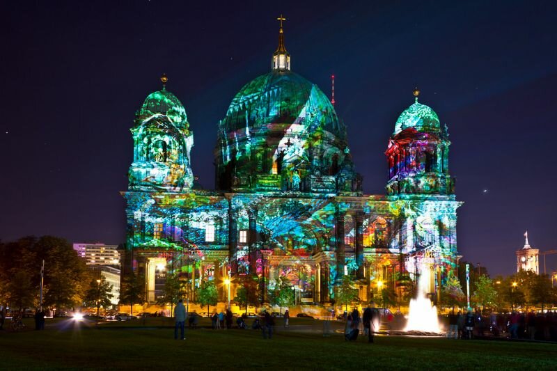 Das Festival of Lights Berlin 2011 Berliner Dom