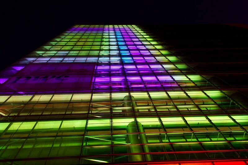 eine Fassade Festival of Lights 2011